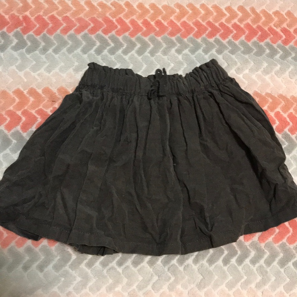 Dark grey skirt